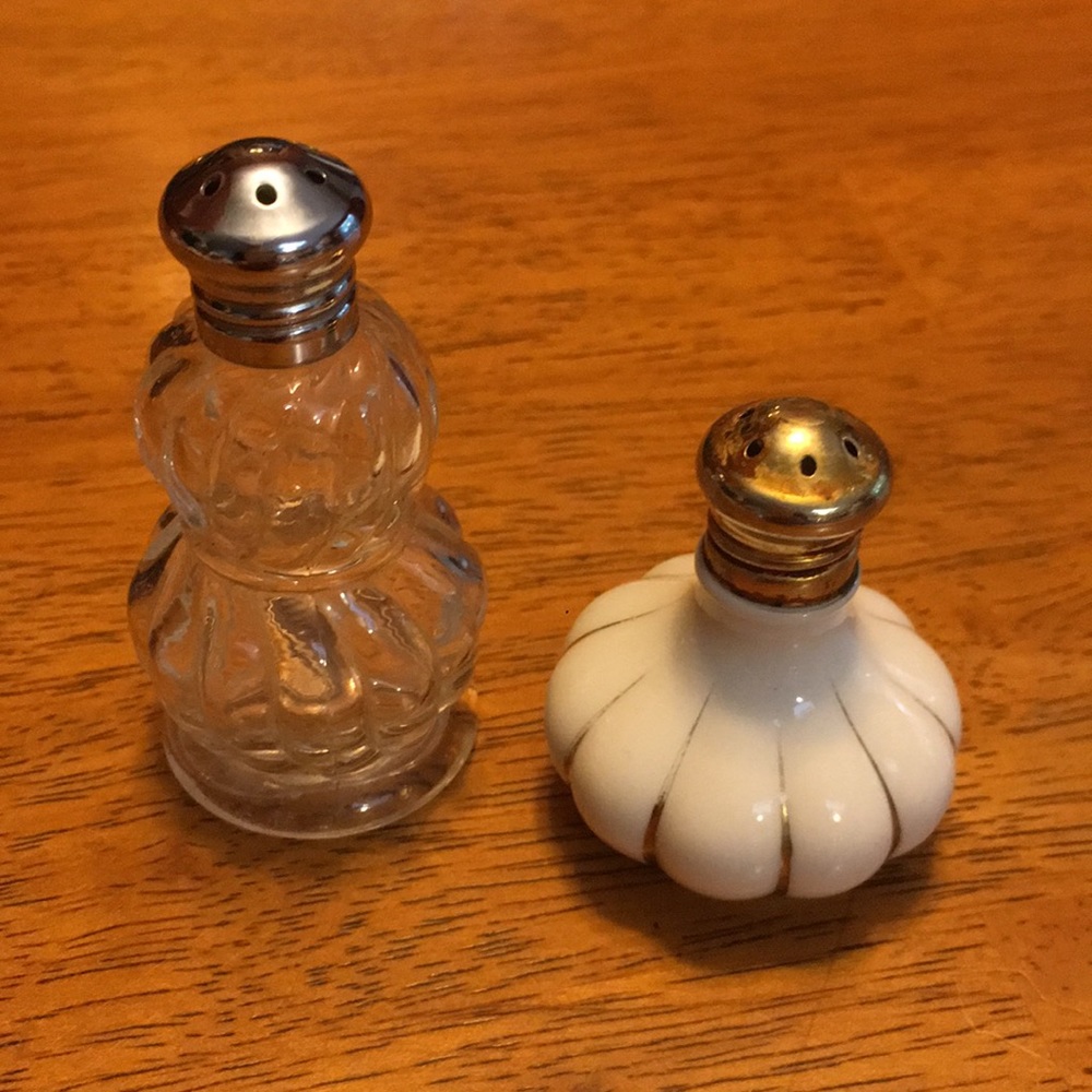 S & P shakers, vintage